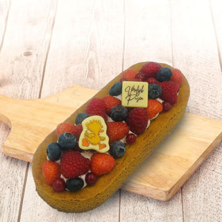 Afbeelding van Rood fruit slof